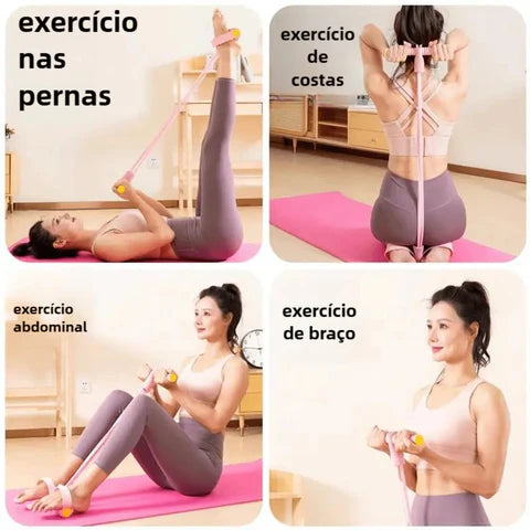 Elástico De Treino Caseiro - 250+ Variações De Treinos Pro – Academia Completa em Casa