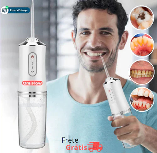 Oralflow Max + Kit De Acessórios Grátis! – Dentes Sempre Limpos