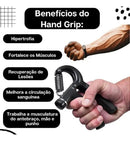 Flexor de Punho Ajustável FlexGrip – Fortalecimento Progressivo de Mãos, Punhos e Antebraços