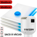 Kit Compactador com Bomba Elétrica SmartVac – Mais Espaço em Segundos