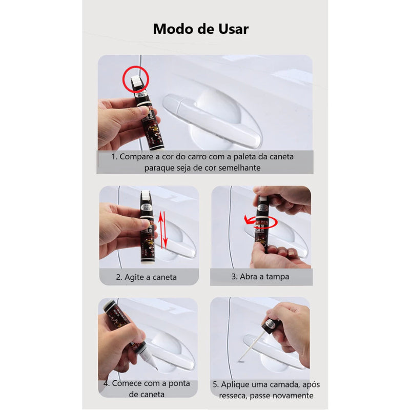 Caneta Reparadora De Arranhões Max – Seu Carro Sem Riscos