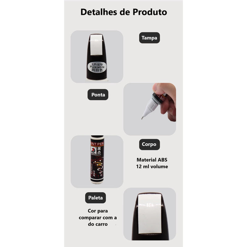Caneta Reparadora De Arranhões Max – Seu Carro Sem Riscos