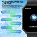 Smartwatch UltraSense 7X – Alexa, Chamadas, Fitness 24h, Sono, IP68 & Android