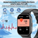 Smartwatch UltraSense 7X – Alexa, Chamadas, Fitness 24h, Sono, IP68 & Android