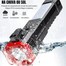 Lanterna Tática 4 em 1 com Powerbank Integrado - A lanterna que salva o seu dia – ou a sua vida
