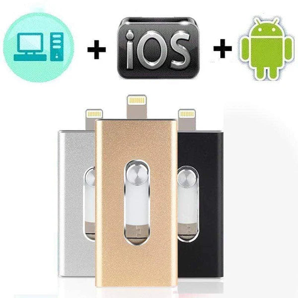 Pen Drive 4 em 1 DataFlash – Aumente a Memória do seu Celular