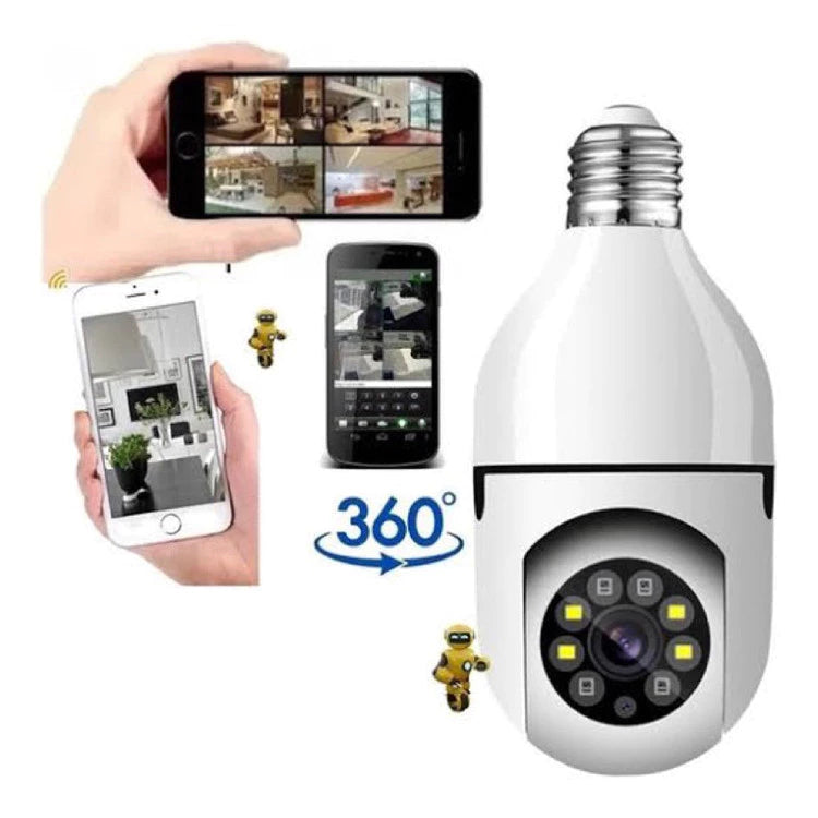 Câmera de Segurança Wifi IP Sem Fio 360 ProSafety - Segurança Invisível em Tempo Real