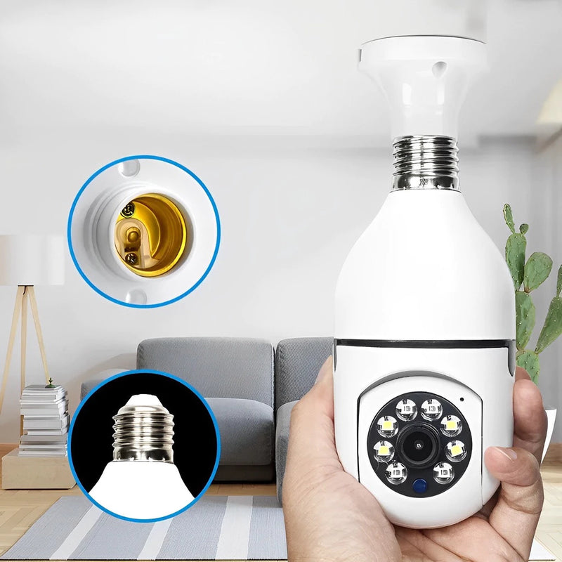 Câmera de Segurança Wifi IP Sem Fio 360 ProSafety - Segurança Invisível em Tempo Real